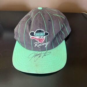 Vintage NASCAR-autographed Hary Gant Skoal Bandit  Racing Cap/hat
